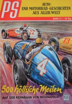"PS  - Auto und Motorrad-Geschichten" Moewig Motorracing-Magazine 1956 (8880)
